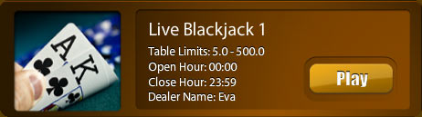 Live Blackjack