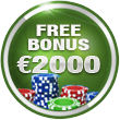Free 2000 euro bonus